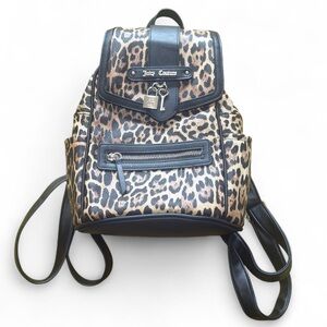 Juicy Couture “Locked in Leopard” Print Backpack